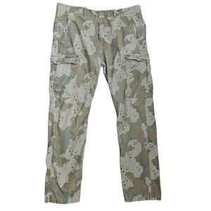 Levis Camo Cargo Pants Men 38x32 Utility Woodland Military Workwear Hunting
